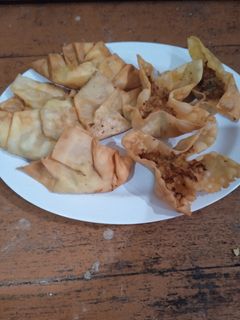 Foto resep Pangsit Goreng Isi Ayam dan Sayur