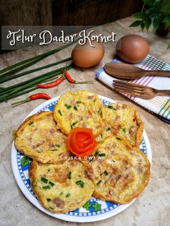 Foto resep Telur Dadar Kornet