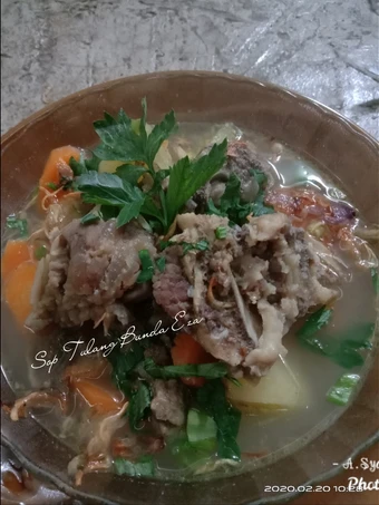 Cara Gampang Membikin Resep Sup Tulang Sapi yang Sempurna Anti Ribet, Sempurna