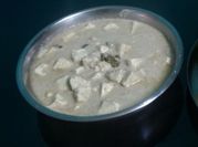 A picture of yogurt curd