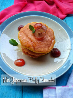 Foto resep Mini Japanese Fluffy Pancake