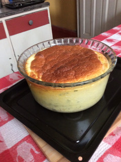 Una foto de Soufflé de atún#huevo