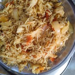 A picture of Veg rice.