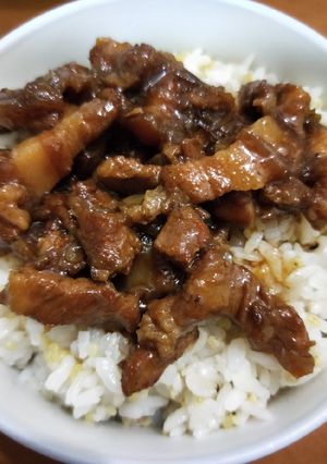 魯肉飯肉燥 的食譜成品照片