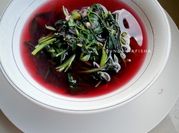 Gambar bayam merah kemangi