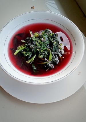 Foto resep Sayur bening Bayam Merah