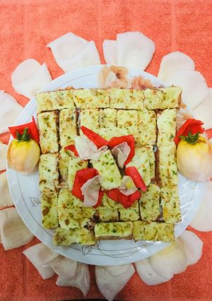 A picture of Mawa Carrots Burfi.