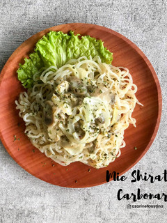 Foto resep Mie Shirataki Carbonara