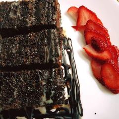 A picture of Chocolate cake.