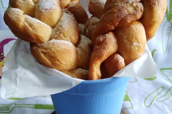 Resep Donat Kepang Anti Gagal