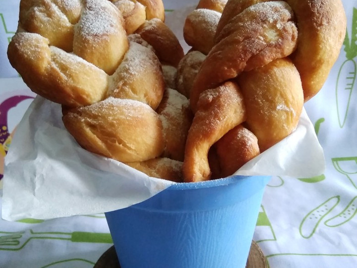 Resep Donat Kepang Anti Gagal