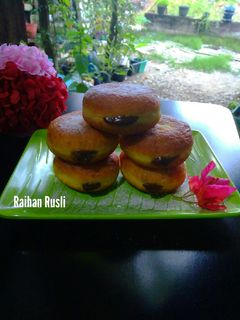 Foto resep Donat Pisang Isi Cokelat