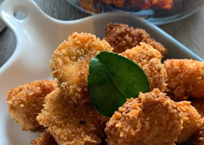 Bakso goreng tahu putih