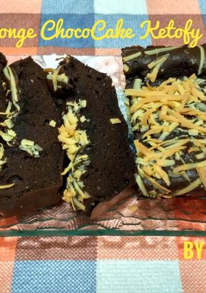 Foto resep Sponge ChocoCake Ketofy