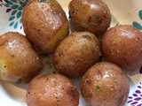 butter boiled potatoes