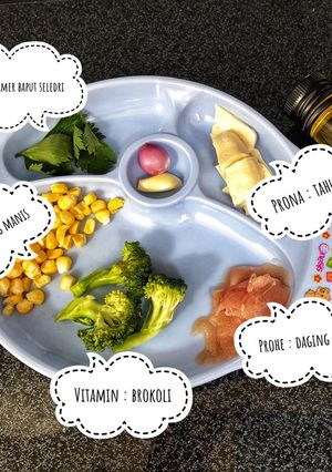 Foto resep MPASI baby keana 6 month