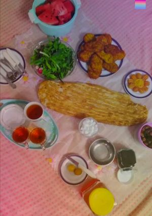 عکسی از دستور افطار🌙