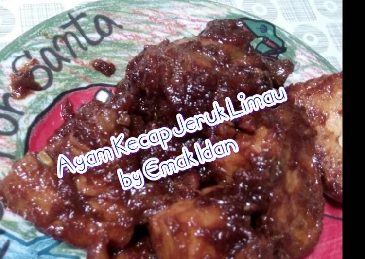 Ayam Kecap Jeruk Limau