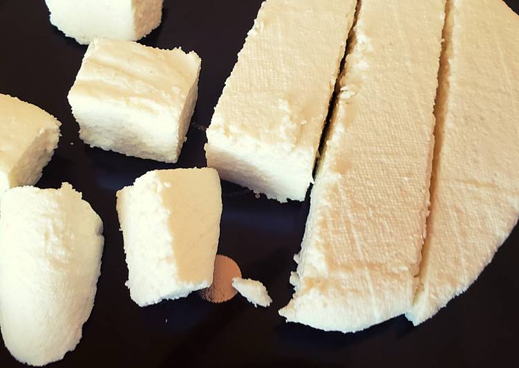 Perfect way to make paneer at home(Step by Step)