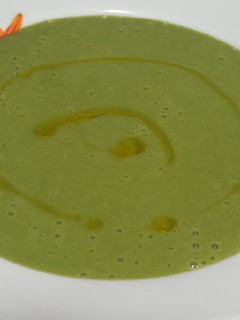 Una foto de Crema de espinacas