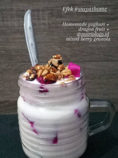 Foto resep Yoghurt strawberry