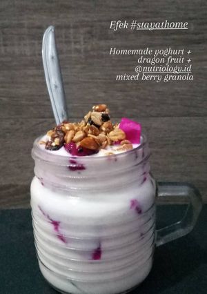 Foto resep Yoghurt strawberry