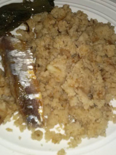 Una foto de Migas de pan, (receta de mi abuelo y de mi padre)