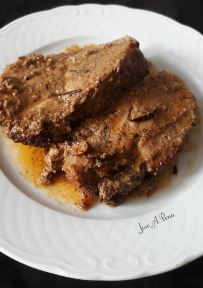Una foto de Cabeza de lomo especiada al horno