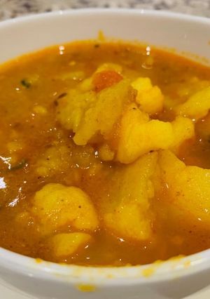 A picture of Jhatpat Aloo Rassa.