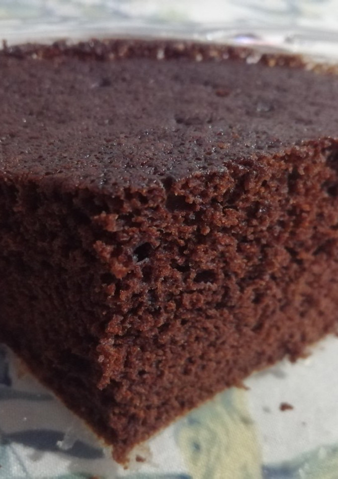Una foto de Torta de chocolate en microondas