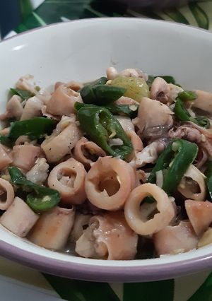 Foto resep Cumi Cabe Hijau