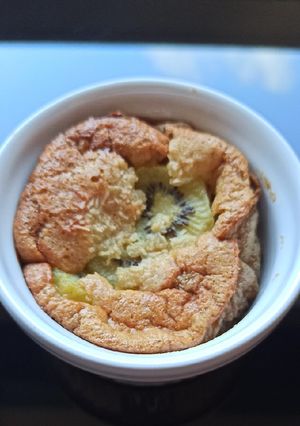 Une photo de Flan kiwi