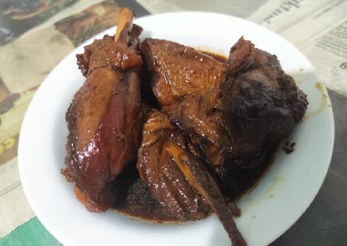 Semur ayam kampung ala nenek