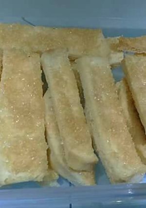 Foto resep Roti tawar panggang maniez,,kriuk -kriuk