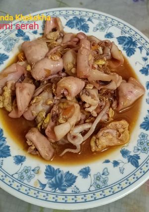 Foto resep Cumi masak sereh