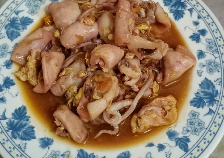 Resep Baru Cumi masak sereh Ala Restoran