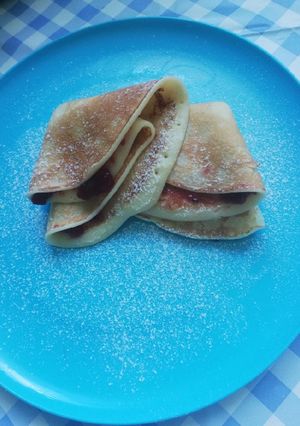 Kelesztett palacsinta recept fotója