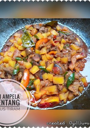 Foto resep Ati Ampela Kentang Saus Tiram