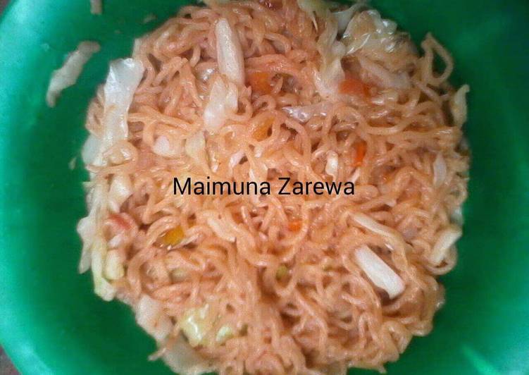 Recipe of Super Quick Indomie jolof