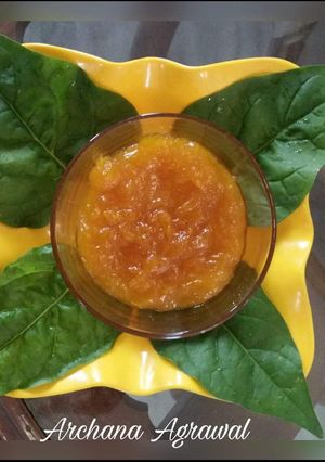 A picture of Mango Jam.