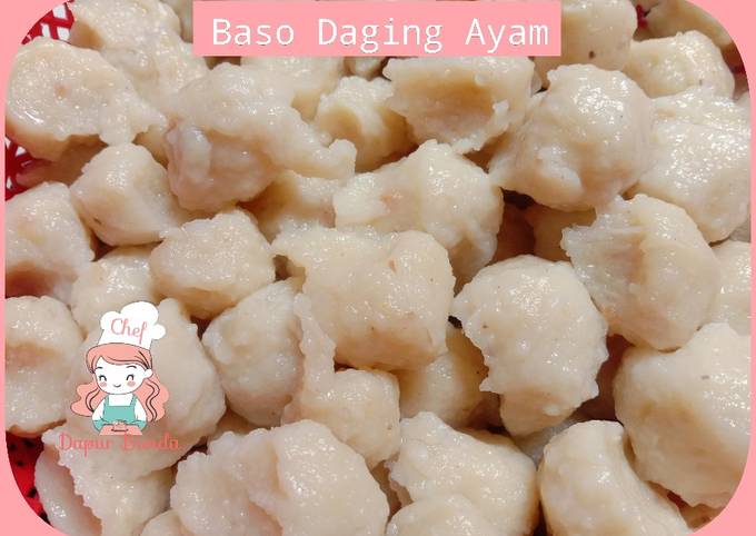 Baso daging ayam ala bunda cinta