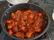 A picture of oxtail stew