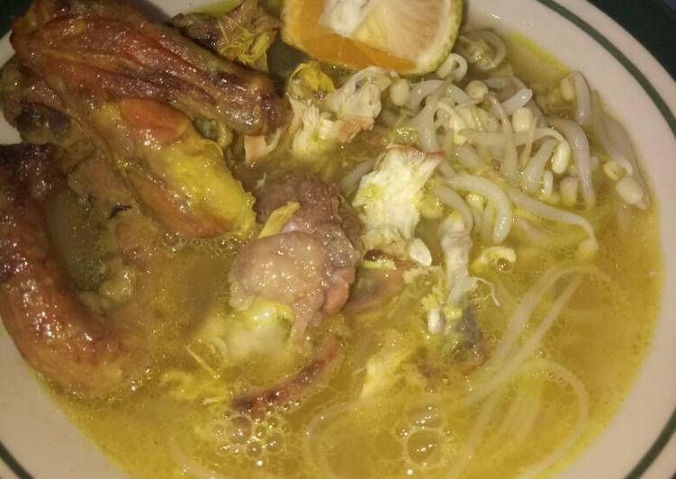 Resep Soto ayam kampung, Sempurna