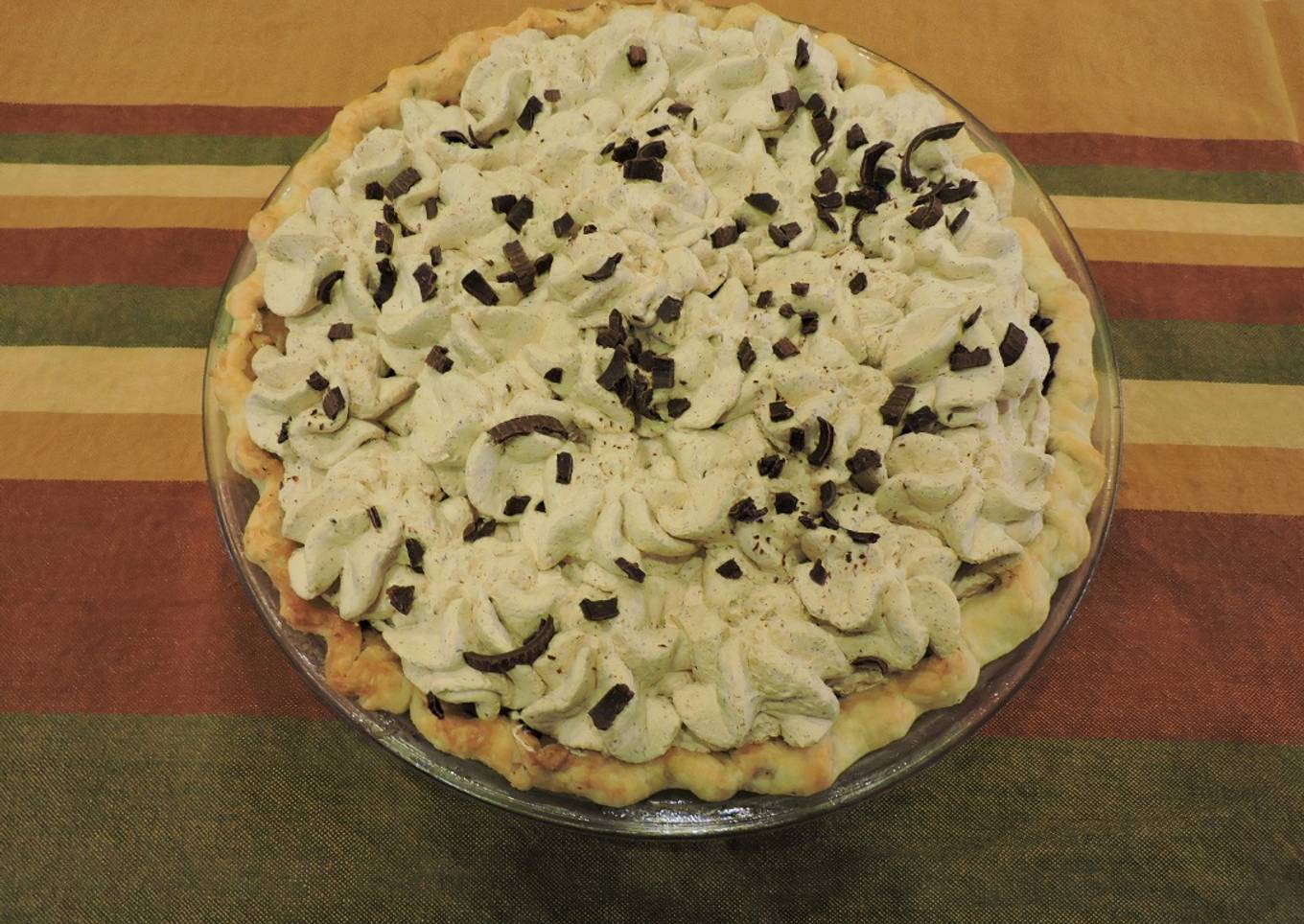 Coffee Toffee Chocolate Pie