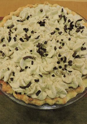 A picture of Coffee Toffee Chocolate Pie.