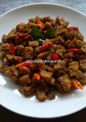 Foto resep 212. Orek Tempe Basah khas Nasi Kucing Angkringan Jogja