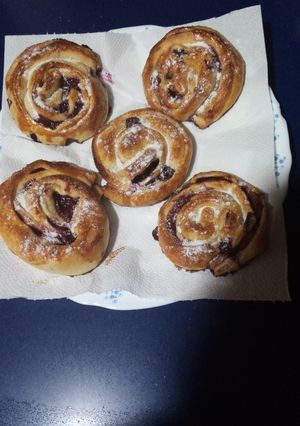 Foto principal de Rollos de manzana en masa de empanada