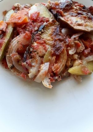 Una foto de Colchón de verduras