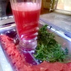 A picture of Pure Carrots juice.