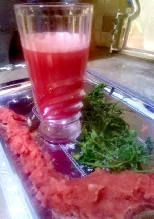 A picture of Pure Carrots juice.